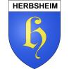 Stickers coat of arms Herbsheim adhesive sticker