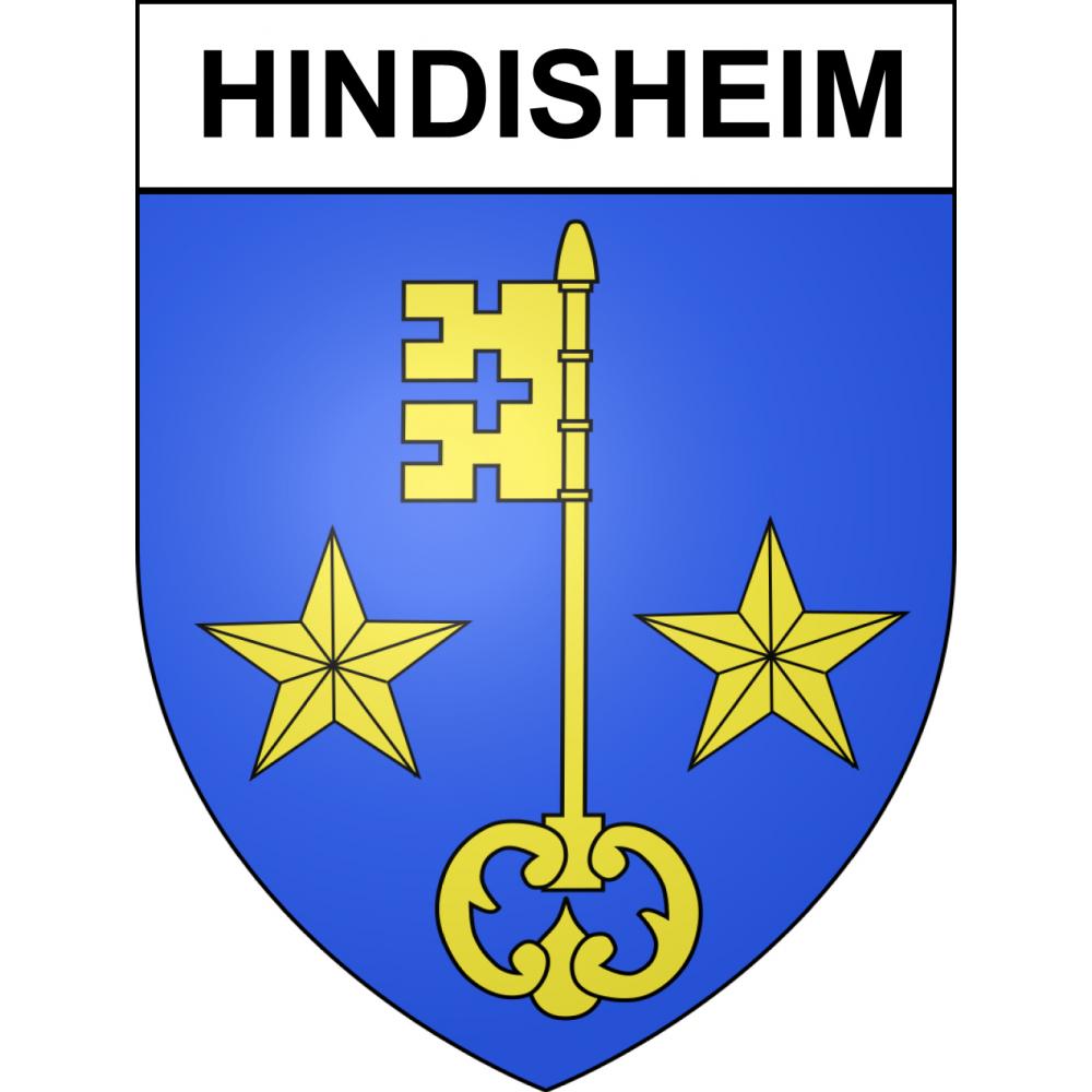 Adesivi stemma Hindisheim adesivo