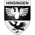 Stickers coat of arms Hinsingen adhesive sticker