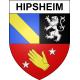 Hipsheim Sticker wappen, gelsenkirchen, augsburg, klebender aufkleber