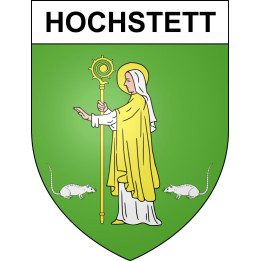 Stickers coat of arms Hochstett adhesive sticker