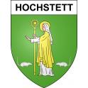Hochstett Sticker wappen, gelsenkirchen, augsburg, klebender aufkleber