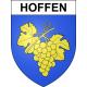 Hoffen Sticker wappen, gelsenkirchen, augsburg, klebender aufkleber