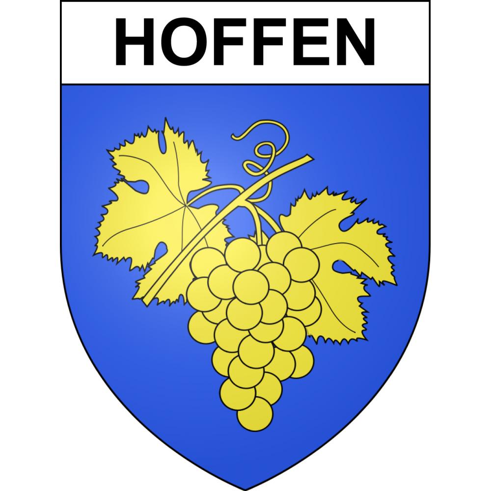 Hoffen Sticker wappen, gelsenkirchen, augsburg, klebender aufkleber