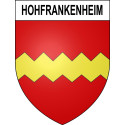 Hohfrankenheim Sticker wappen, gelsenkirchen, augsburg, klebender aufkleber