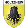 Holtzheim 67 ville sticker blason écusson autocollant adhésif
