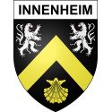 Innenheim 67 ville sticker blason écusson autocollant adhésif