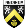 Innenheim Sticker wappen, gelsenkirchen, augsburg, klebender aufkleber