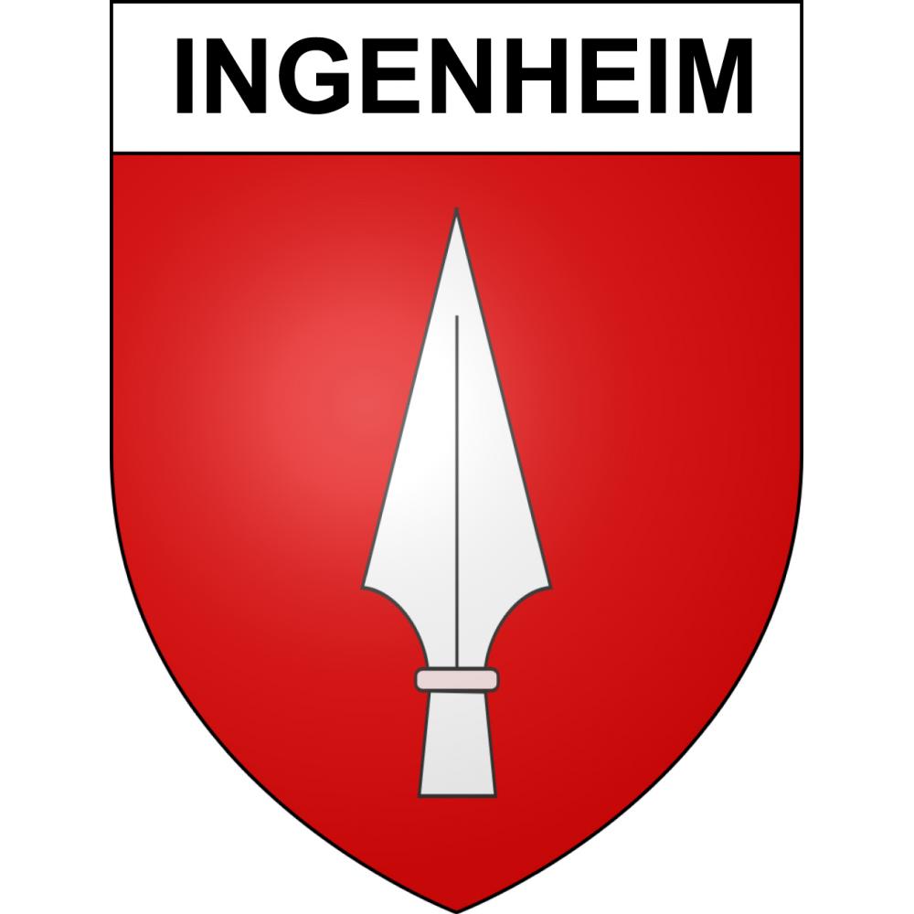 Stickers coat of arms Ingenheim adhesive sticker