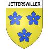 Jetterswiller 67 ville sticker blason écusson autocollant adhésif