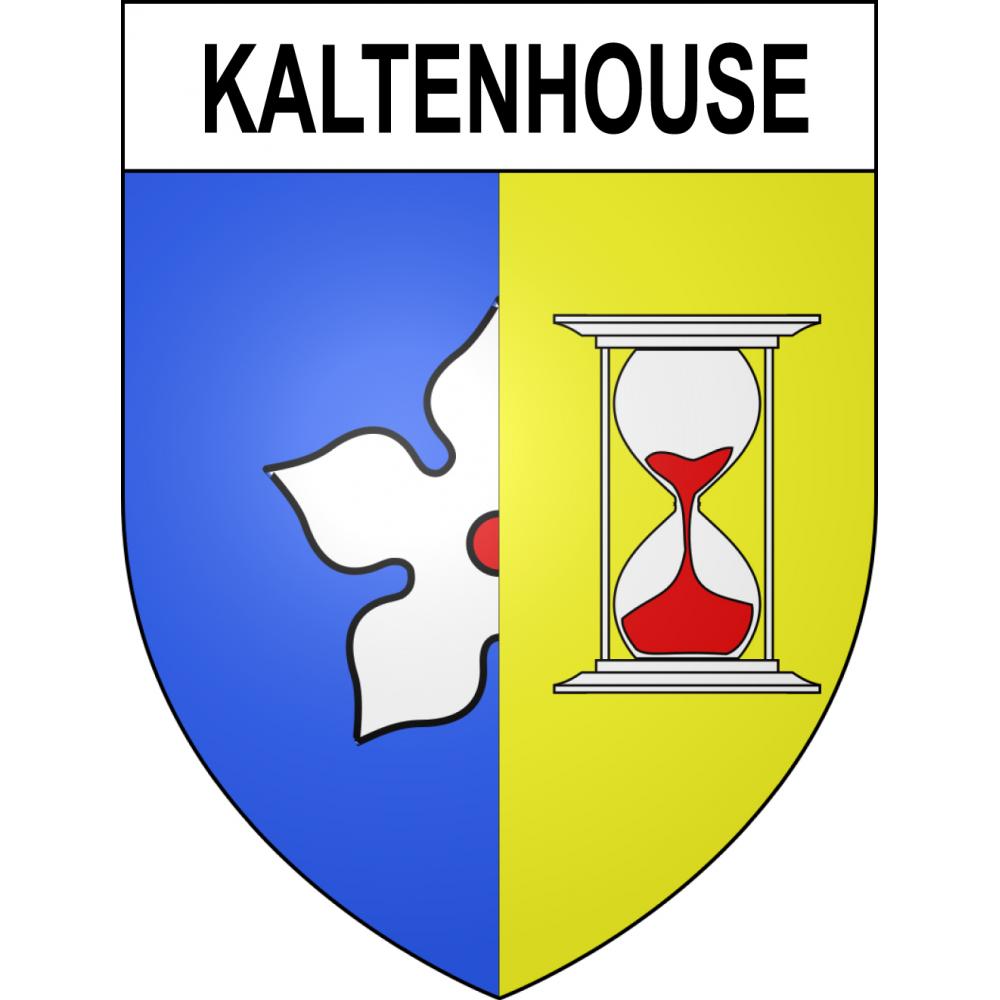 Kaltenhouse 67 ville sticker blason écusson autocollant adhésif