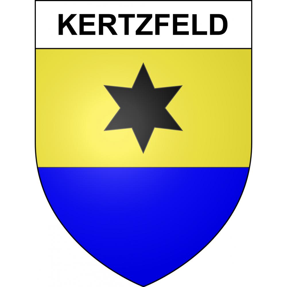 Kertzfeld Sticker wappen, gelsenkirchen, augsburg, klebender aufkleber
