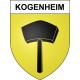 Kogenheim 67 ville sticker blason écusson autocollant adhésif