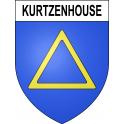 Stickers coat of arms Kurtzenhouse adhesive sticker