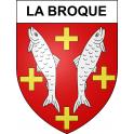 Baron 54 ville sticker blason écusson autocollant adhésif