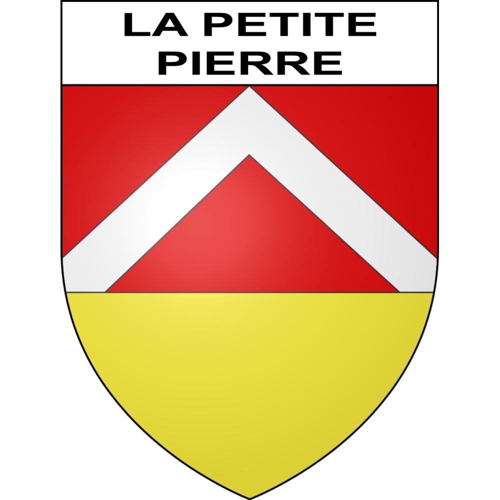 La Petite-Pierre 67 ville sticker blason écusson autocollant adhésif