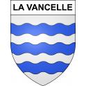 Stickers coat of arms La Vancelle adhesive sticker