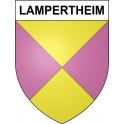 Stickers coat of arms Lampertheim adhesive sticker