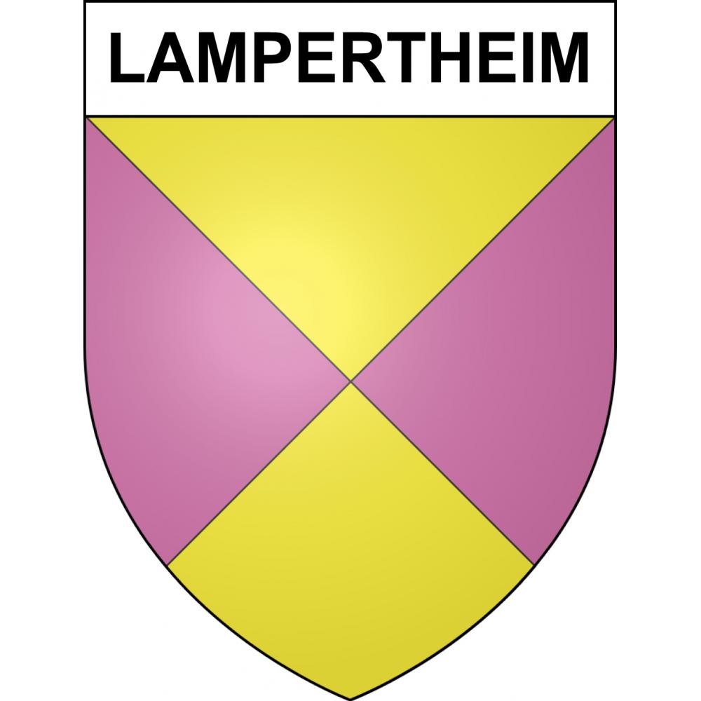 Stickers coat of arms Lampertheim adhesive sticker