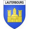 Stickers coat of arms Lauterbourg adhesive sticker