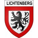 Stickers coat of arms Lichtenberg adhesive sticker