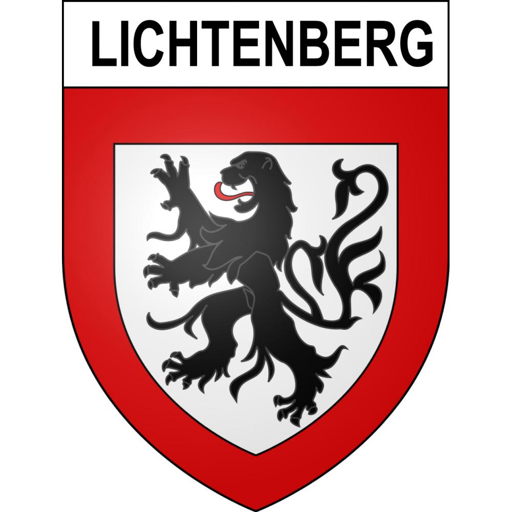 Stickers coat of arms Lichtenberg adhesive sticker