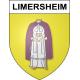 Limersheim 67 ville sticker blason écusson autocollant adhésif