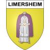 Limersheim 67 ville sticker blason écusson autocollant adhésif