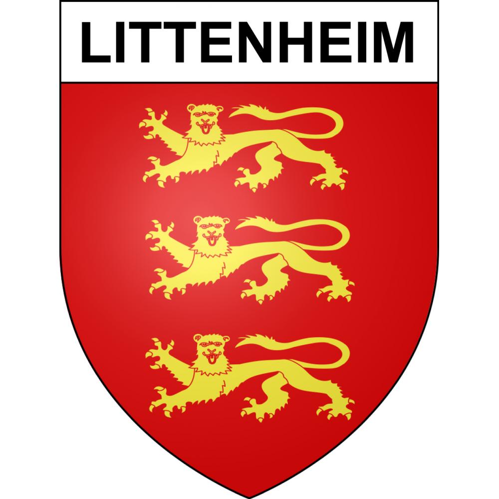 Adesivi stemma Littenheim adesivo