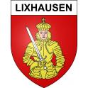 Stickers coat of arms Lixhausen adhesive sticker