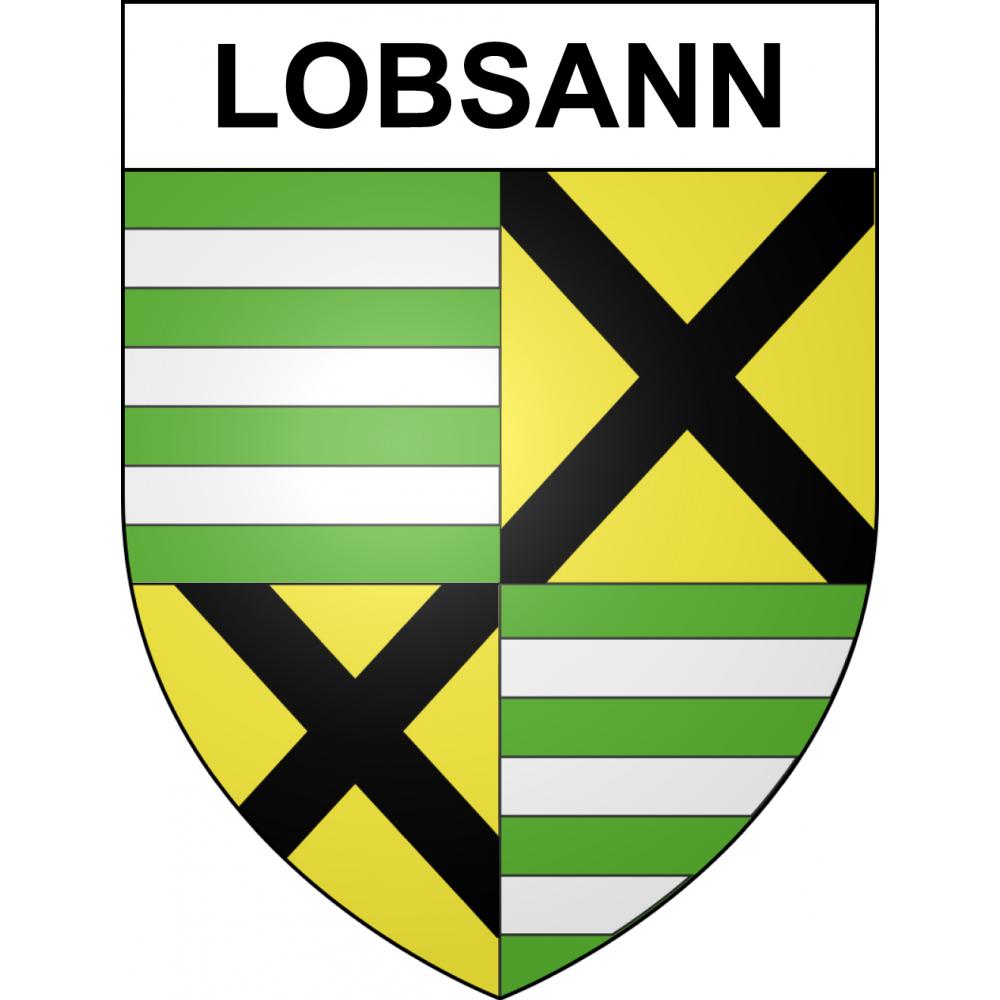 Stickers coat of arms Lobsann adhesive sticker