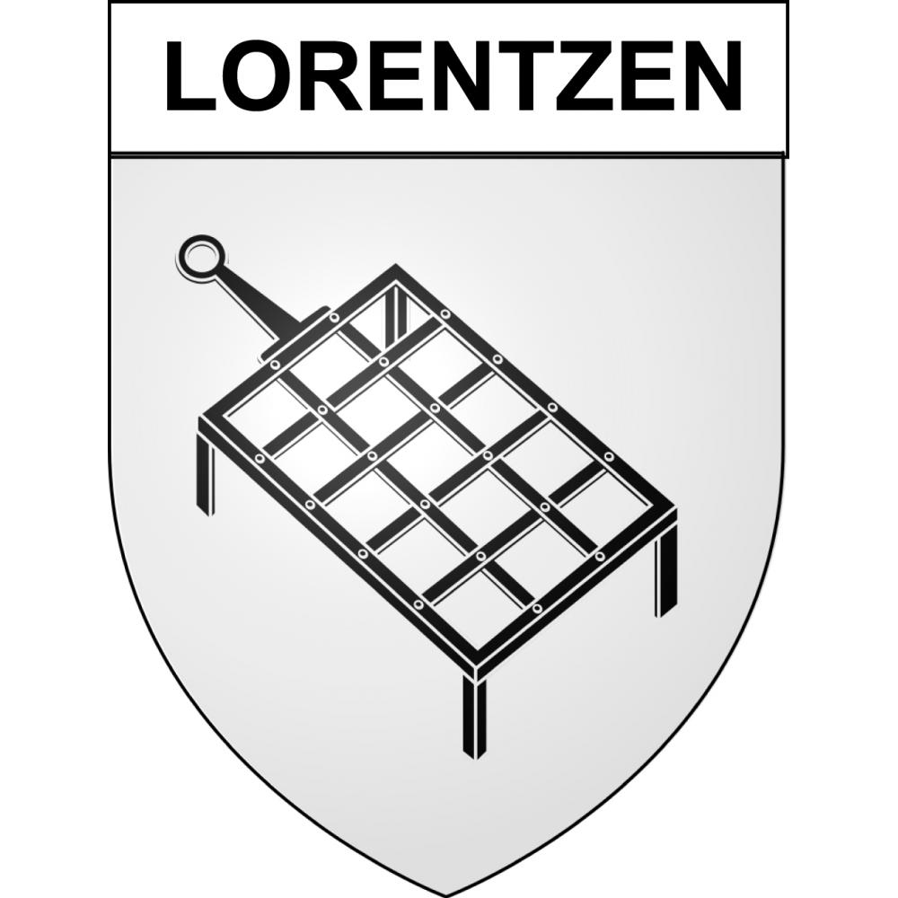 Adesivi stemma Lorentzen adesivo