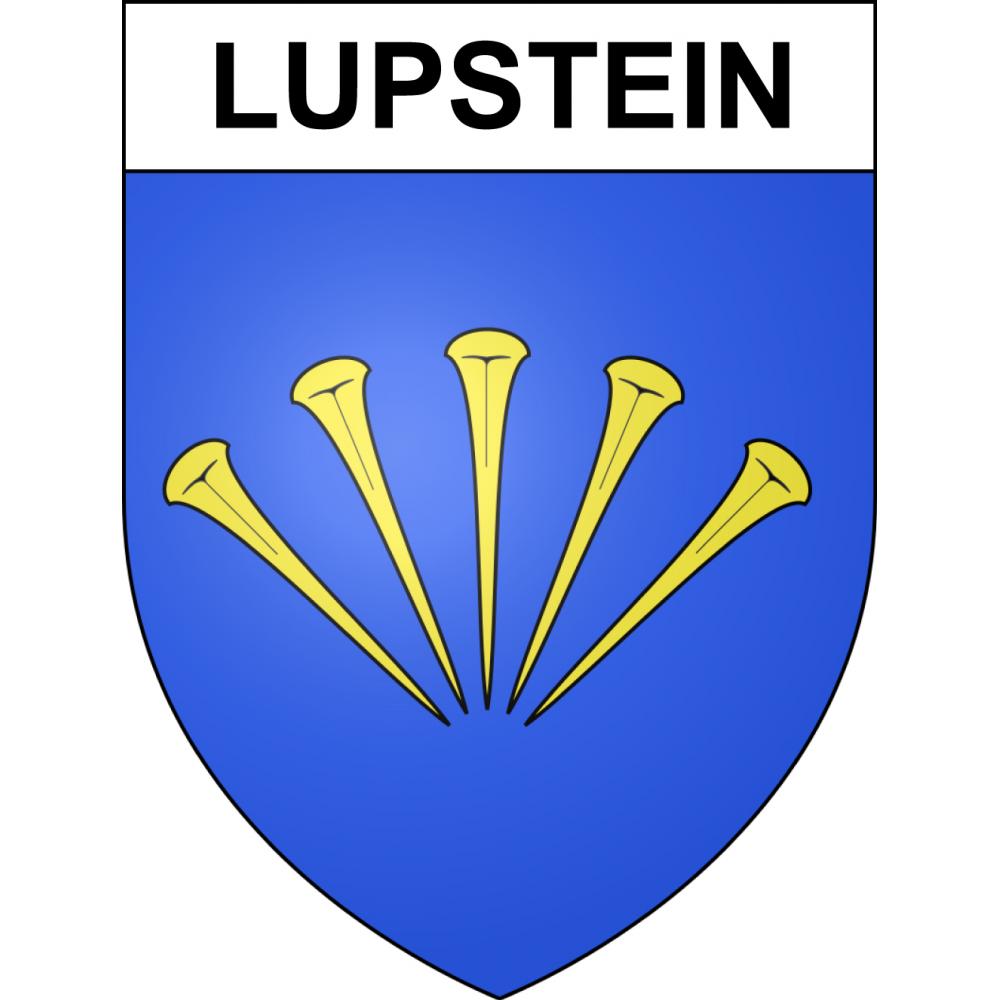 Stickers coat of arms Lupstein adhesive sticker