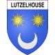 Stickers coat of arms Lutzelhouse adhesive sticker