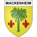 Adesivi stemma Mackenheim adesivo