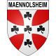 Maennolsheim Sticker wappen, gelsenkirchen, augsburg, klebender aufkleber