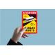 Angles morts bus camping car sticker autocollant 36
