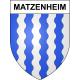 Stickers coat of arms Matzenheim adhesive sticker