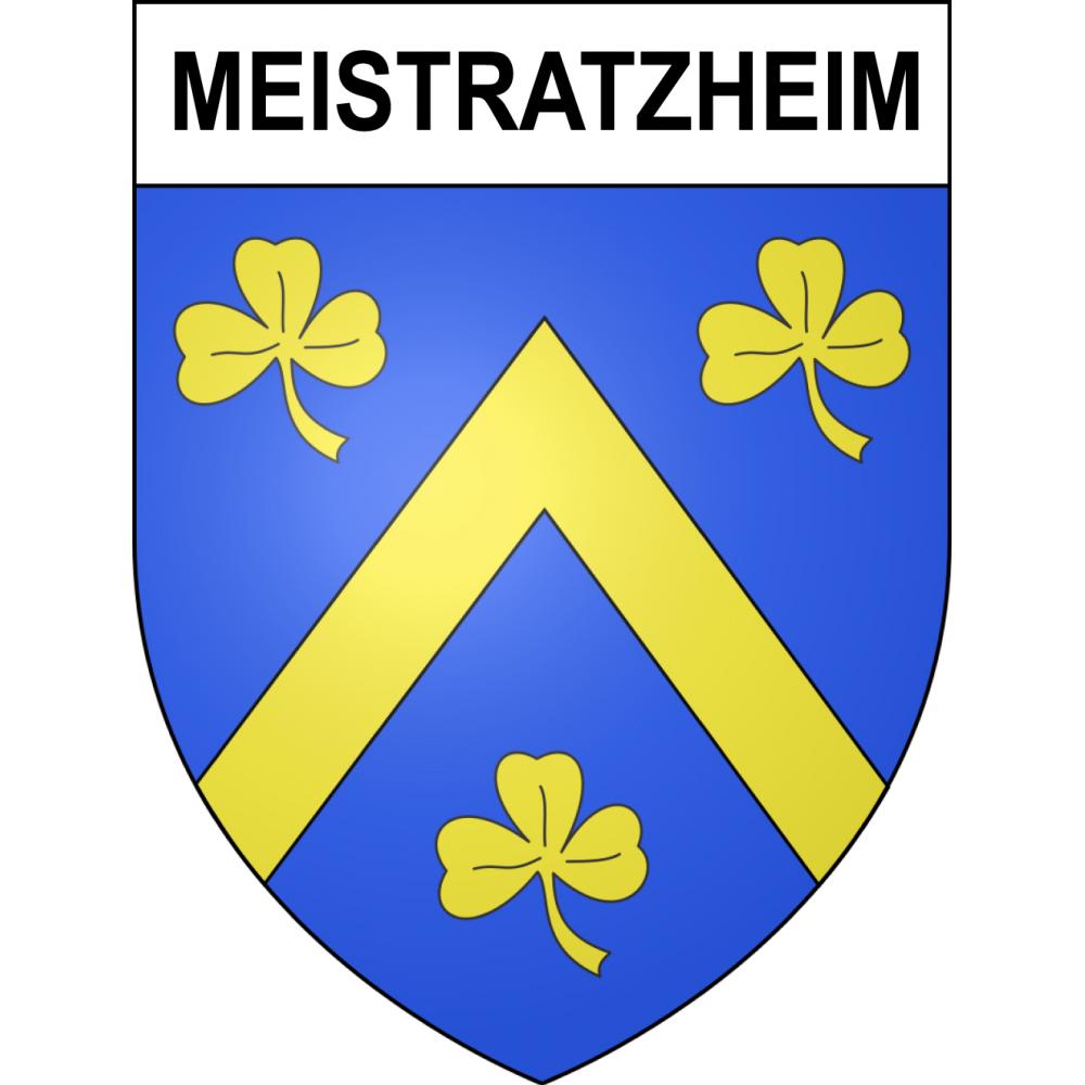Adesivi stemma Meistratzheim adesivo