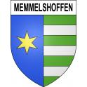 Stickers coat of arms Memmelshoffen adhesive sticker