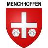Menchhoffen 67 ville sticker blason écusson autocollant adhésif