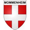 Mommenheim Sticker wappen, gelsenkirchen, augsburg, klebender aufkleber