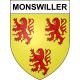 Adesivi stemma Monswiller adesivo