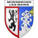 Adesivi stemma Morsbronn-les-Bains adesivo