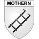 Mothern Sticker wappen, gelsenkirchen, augsburg, klebender aufkleber