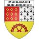 Adesivi stemma Muhlbach-sur-Bruche adesivo