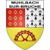 Adesivi stemma Muhlbach-sur-Bruche adesivo