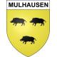 Stickers coat of arms Mulhausen adhesive sticker