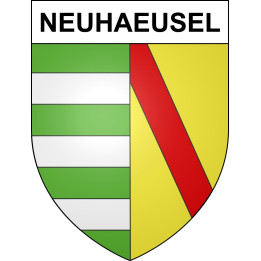 Neuhaeusel Sticker wappen, gelsenkirchen, augsburg, klebender aufkleber