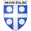 Stickers coat of arms Neuve-Église adhesive sticker